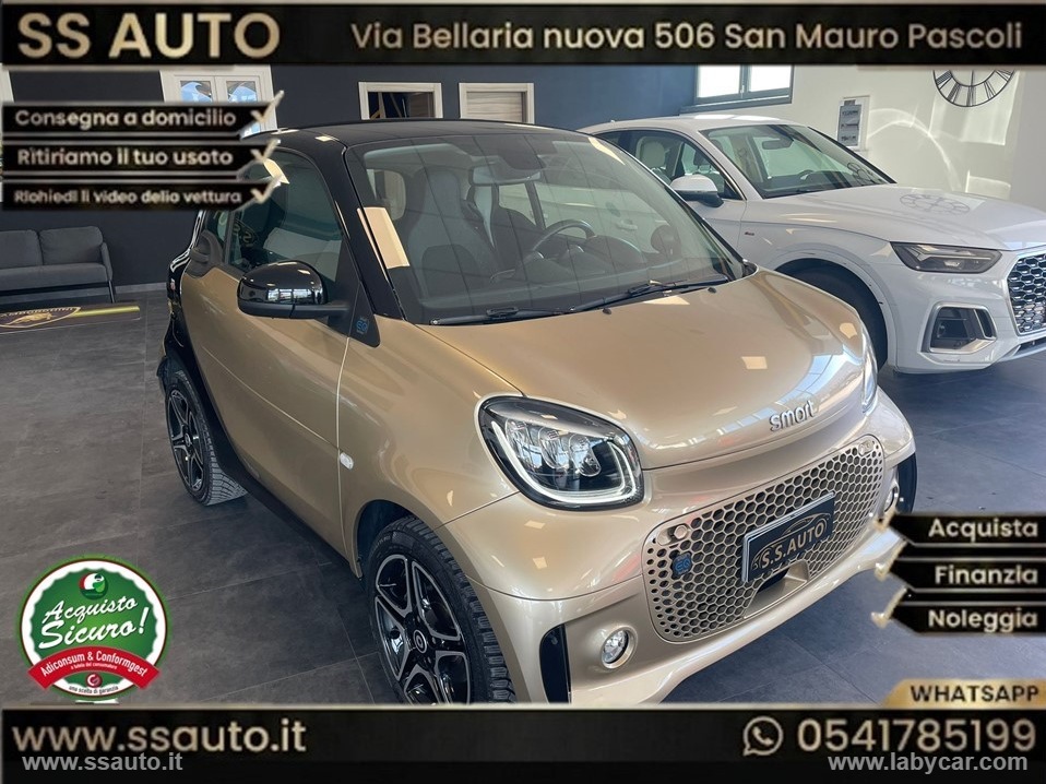 SMART fortwo EQ Parisblue 