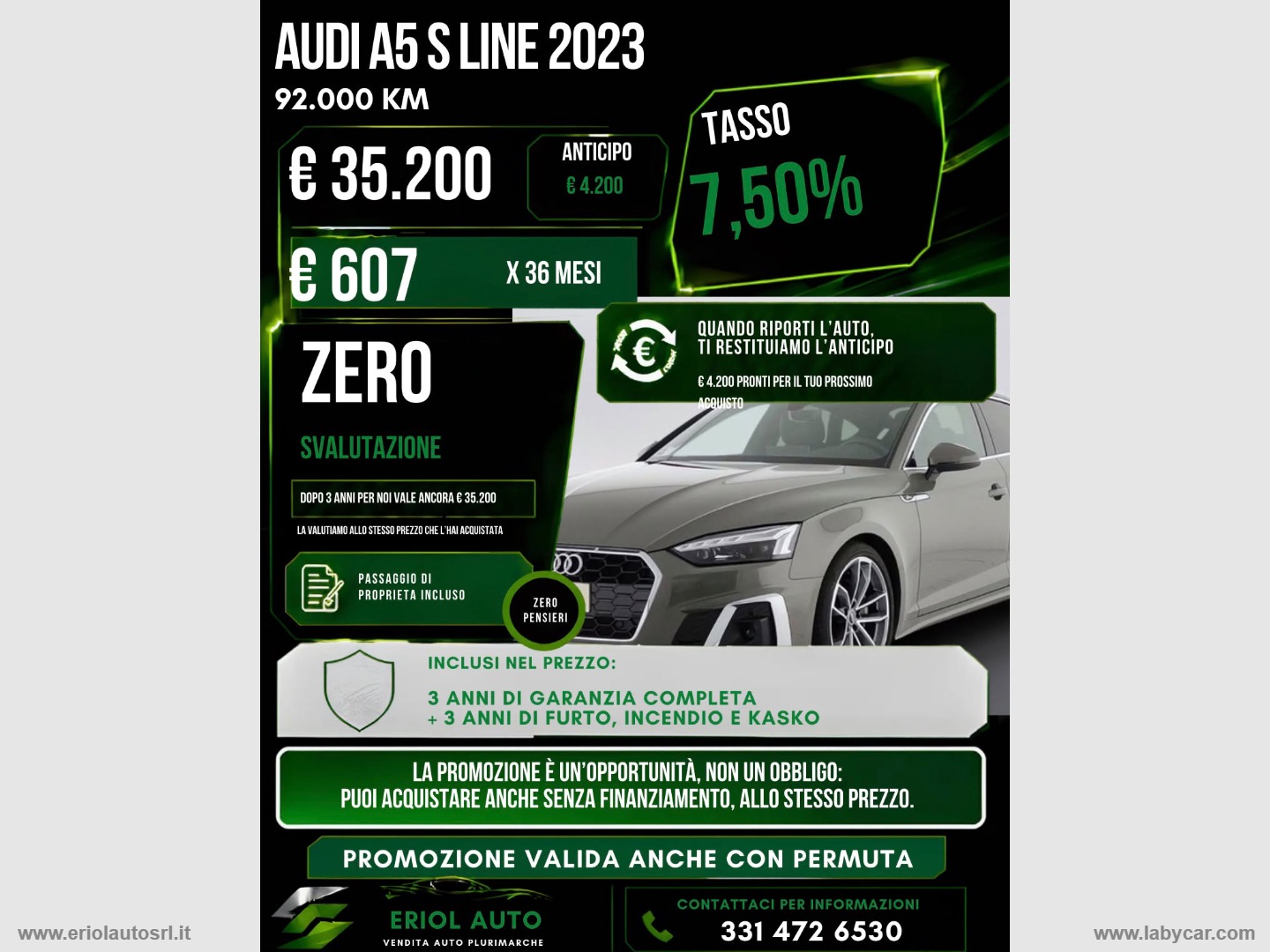 AUDI A5 40 TDI quattro S tr. S line edition                                                        
